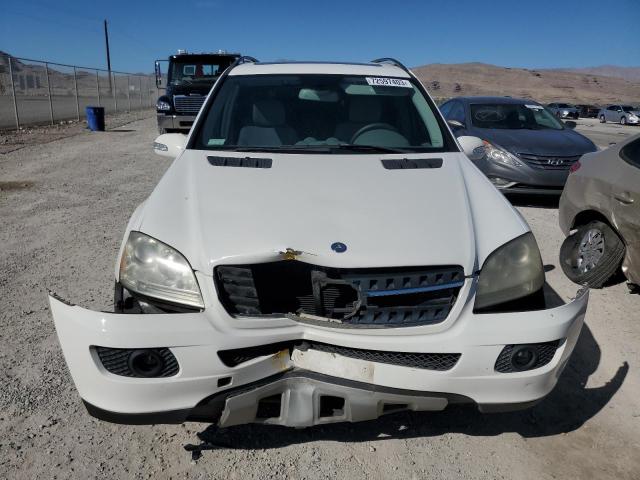 4JGBB86E87A240112 - 2007 MERCEDES-BENZ ML 350 WHITE photo 5