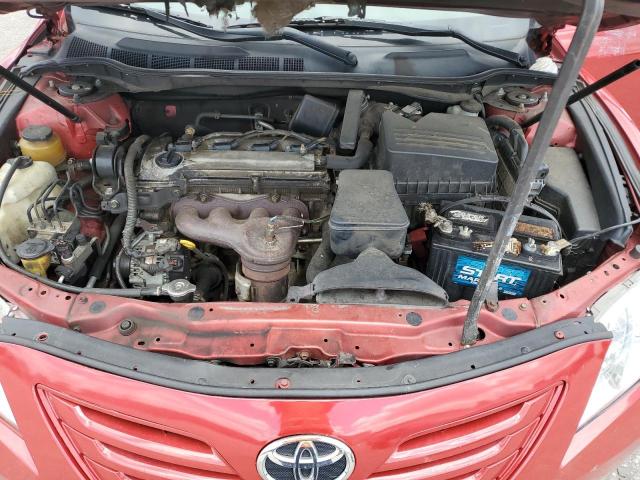 4T1BE46K88U227284 - 2008 TOYOTA CAMRY CE RED photo 11