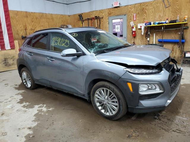 KM8K6CAA9MU682211 - 2021 HYUNDAI KONA SEL PLUS GRAY photo 4