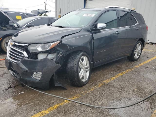 2GNAXVEV3J6113183 - 2018 CHEVROLET EQUINOX PREMIER GRAY photo 1