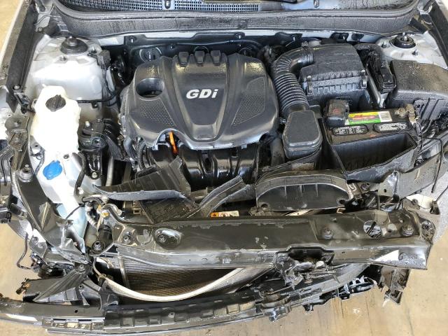 5NPEB4AC8DH545579 - 2013 HYUNDAI SONATA GLS SILVER photo 11