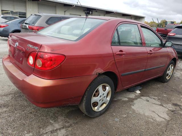 1NXBR32E55Z408062 - 2005 TOYOTA COROLLA CE RED photo 3