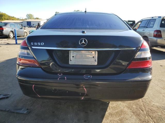 WDDNG71X97A064487 - 2007 MERCEDES-BENZ S 550 BLACK photo 6