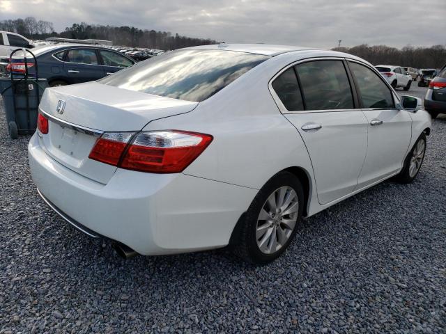 1HGCR2F80EA218129 - 2014 HONDA ACCORD EXL WHITE photo 3