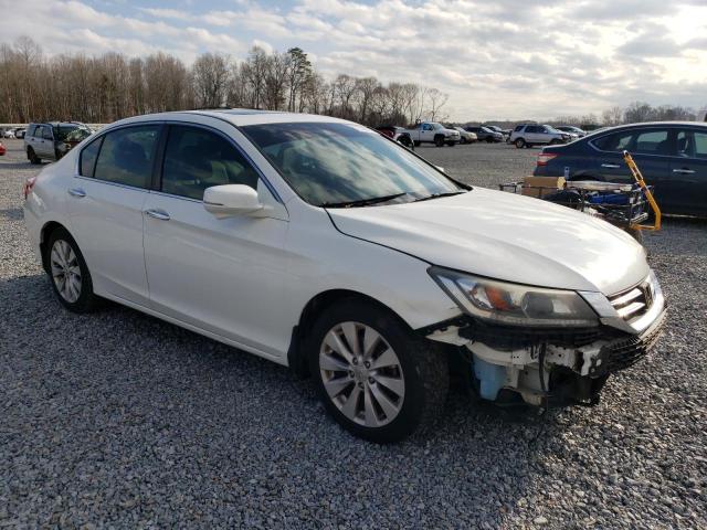 1HGCR2F80EA218129 - 2014 HONDA ACCORD EXL WHITE photo 4