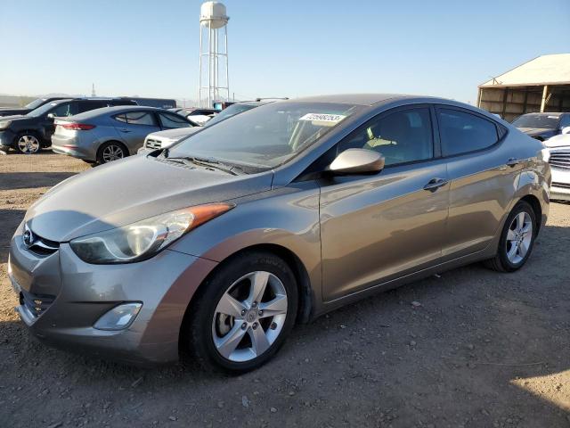 5NPDH4AE3DH294224 - 2013 HYUNDAI ELANTRA GLS GRAY photo 1