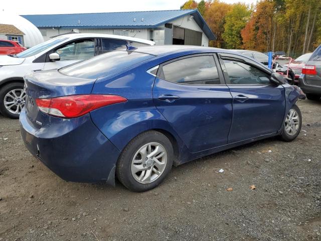 KMHDH4AE3DU764091 - 2013 HYUNDAI ELANTRA GLS BLUE photo 3