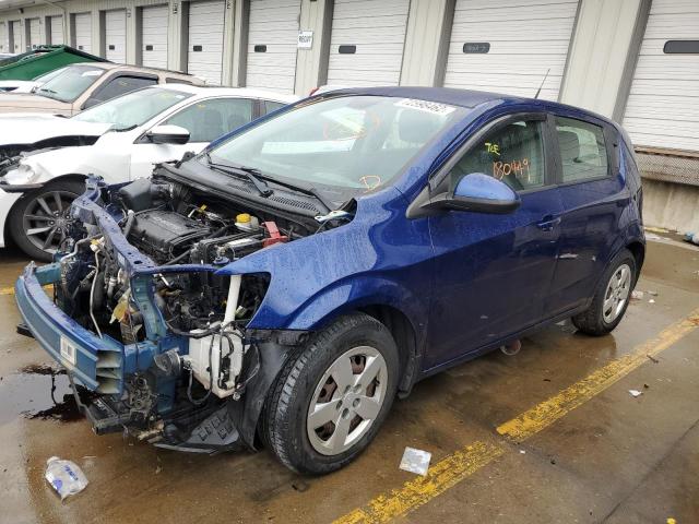 1G1JA6SHXD4183700 - 2013 CHEVROLET SONIC LS 蓝色 照片 1