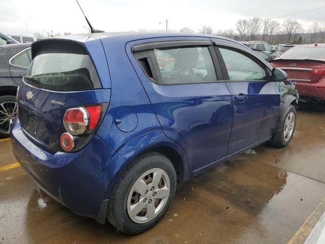 1G1JA6SHXD4183700 - 2013 CHEVROLET SONIC LS 蓝色 照片 3