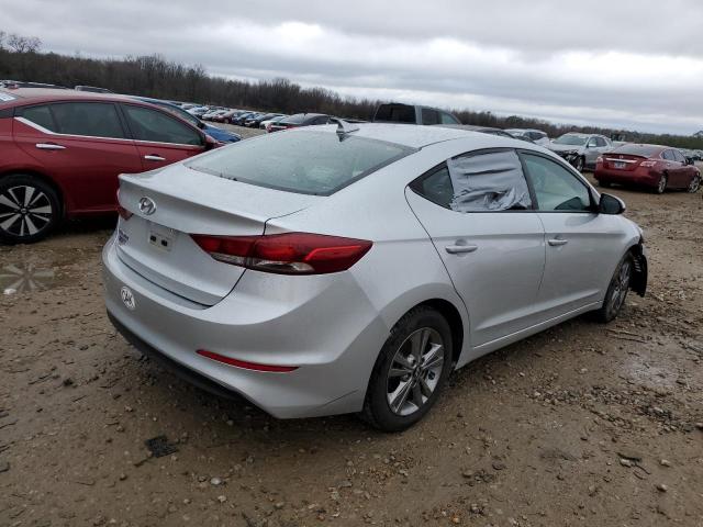 5NPD84LF7JH299928 - 2018 HYUNDAI ELANTRA SEL SILVER photo 3