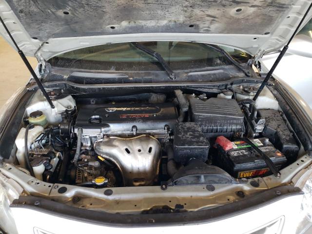 4T1BE46K97U631905 - 2007 TOYOTA CAMRY CE SILVER photo 11