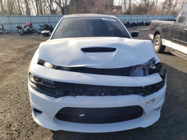 2C3CDXMG6MH566557 - 2021 DODGE CHARGER GT WHITE photo 5