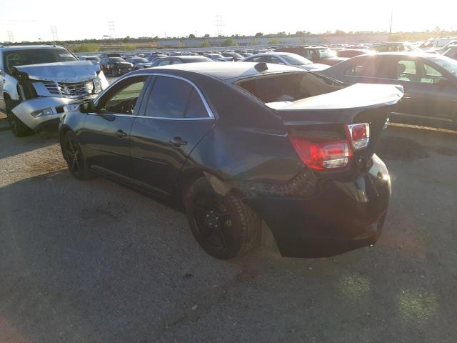 1G11C5SLXEF302165 - 2014 CHEVROLET MALIBU 1LT BLACK photo 2