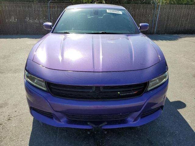 2C3CDXCT6GH160233 - 2016 DODGE CHARGER R/T PURPLE photo 5