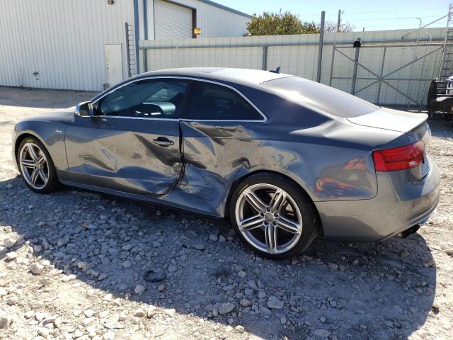 WAUCGAFR3DA001113 - 2013 AUDI S5 PREMIUM PLUS ნაცრისფერი ფოტო 2