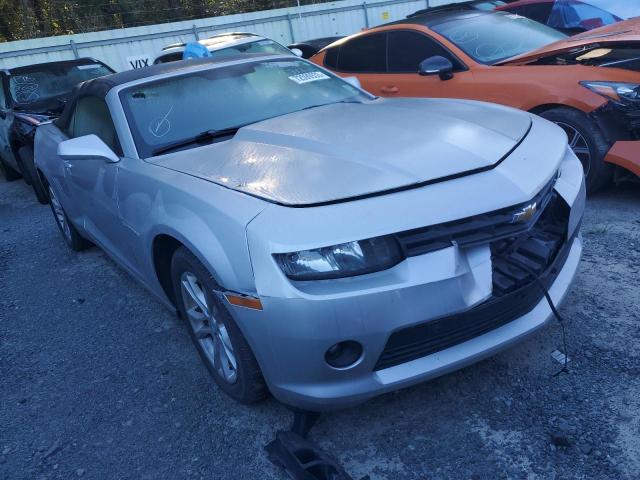 2G1FB3D31E9272265 - 2014 CHEVROLET CAMARO LT SILVER photo 4