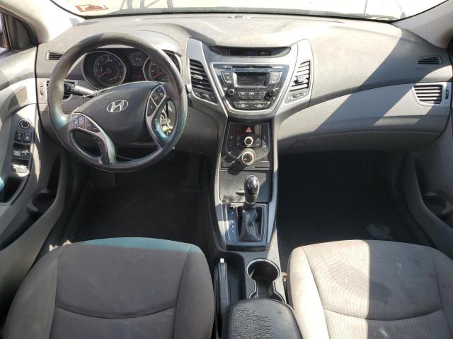 KMHDH4AE9FU352860 - 2015 HYUNDAI ELANTRA SE SILVER photo 8