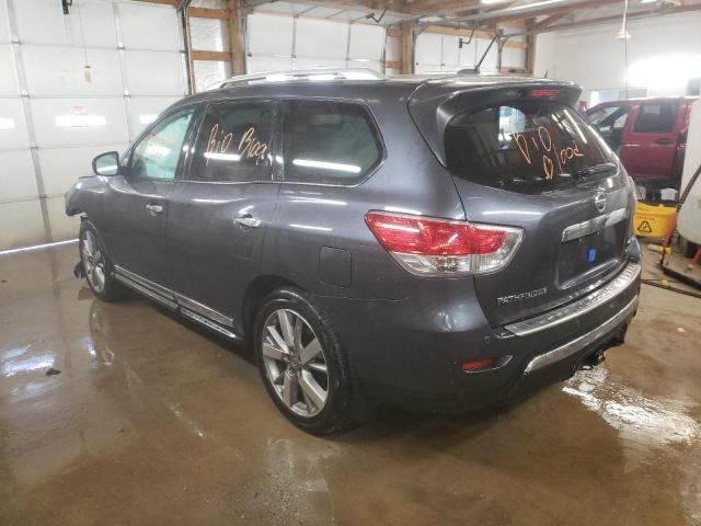 5N1AR2MM1EC634048 - 2014 NISSAN PATHFINDER S 灰色 照片 2