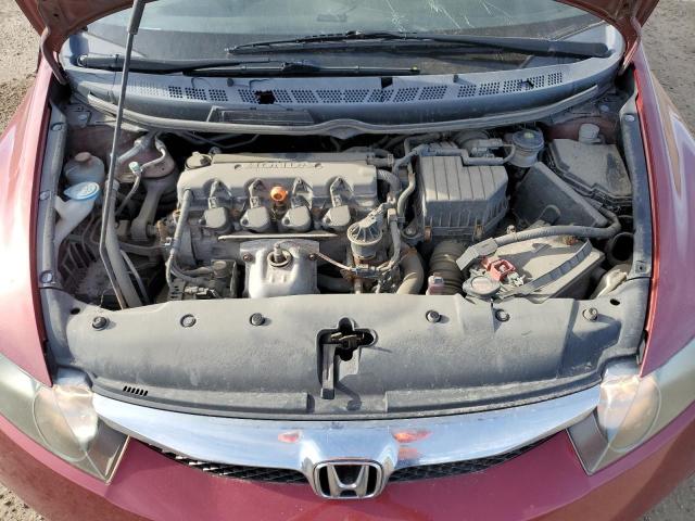 2HGFA15649H026069 - 2009 HONDA CIVIC LX-S 勃艮第红 照片 11