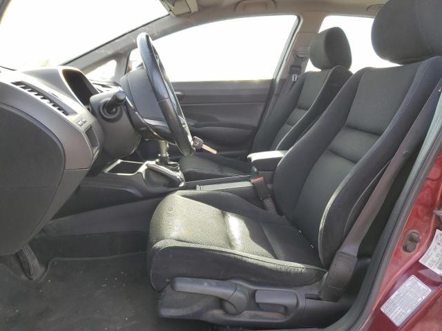 2HGFA15649H026069 - 2009 HONDA CIVIC LX-S 勃艮第红 照片 7