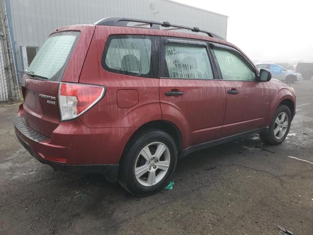 JF2SH6BC3AH797263 - 2010 SUBARU FORESTER XS BURGUNDY photo 3