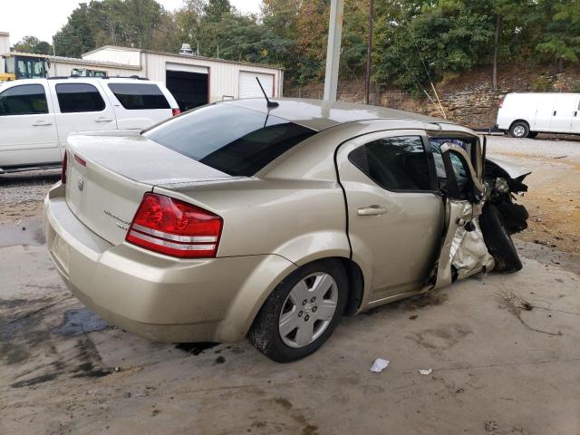 1B3CC4FB0AN126241 - 2010 DODGE AVENGER SXT GOLD photo 3