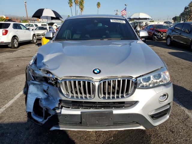 5UXXW3C57J0T81478 - 2018 BMW X4 XDRIVE28I ვერცხლისფერი ფოტო 5