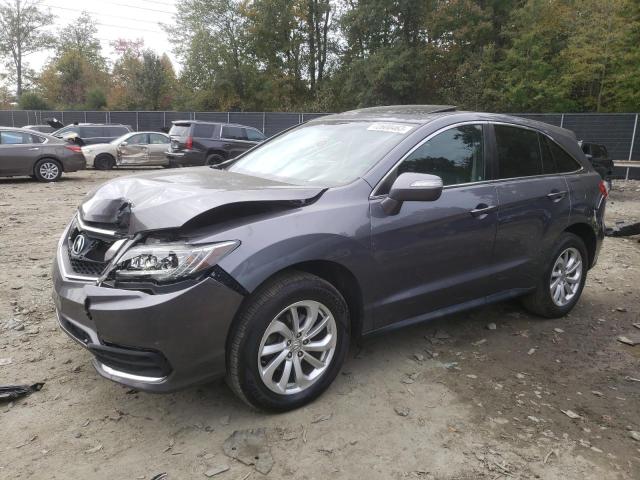 5J8TB4H31HL036076 - 2017 ACURA RDX GRAY photo 1