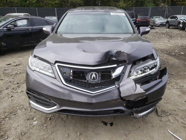 5J8TB4H31HL036076 - 2017 ACURA RDX GRAY photo 5