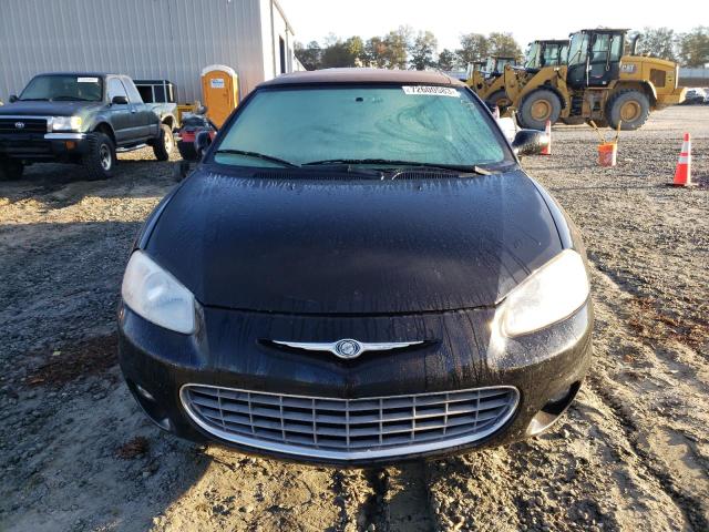 1C3EL55U21N585940 - 2001 CHRYSLER SEBRING LXI BLACK photo 5