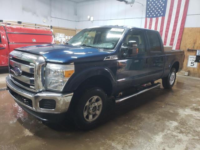 1FT7W2B69EEB60396 - 2014 FORD F250 SUPER DUTY BLUE photo 1