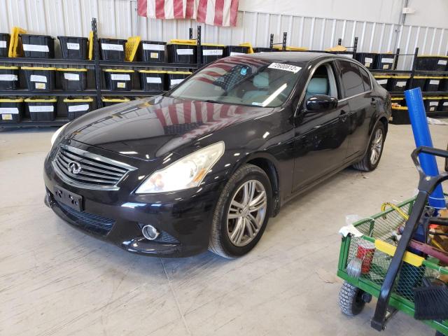 JN1CV6AR9CM978317 - 2012 INFINITI G37 BLACK photo 1