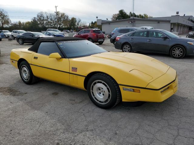 1G1YY6782G5904383 - 1986 CHEVROLET CORVETTE YELLOW photo 4