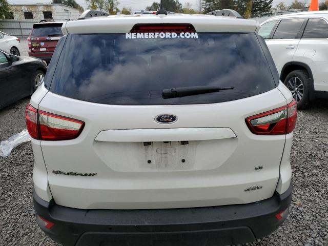 MAJ6S3GL1MC408782 - 2021 FORD ECOSPORT SE WHITE photo 6