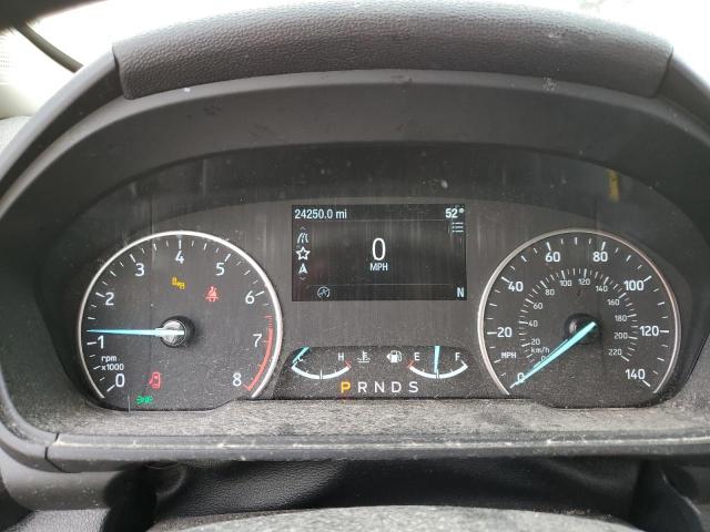 MAJ6S3GL1MC408782 - 2021 FORD ECOSPORT SE WHITE photo 9