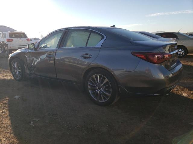 JN1EV7AR3KM555178 - 2019 INFINITI Q50 LUXE SILVER photo 2