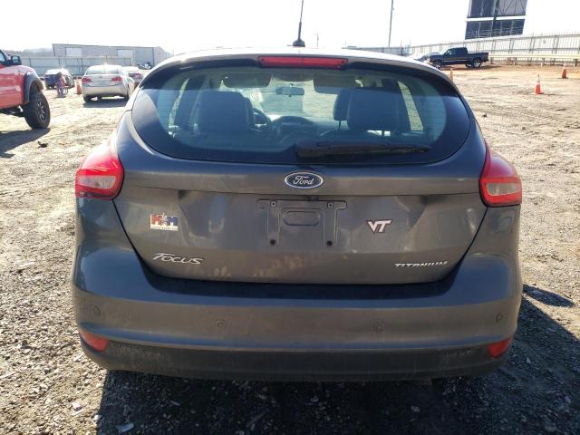 1FADP3N27HL309750 - 2017 FORD FOCUS TITANIUM GRAY photo 6