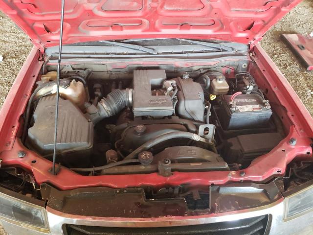 1GTCS136168160038 - 2006 GMC CANYON RED photo 11