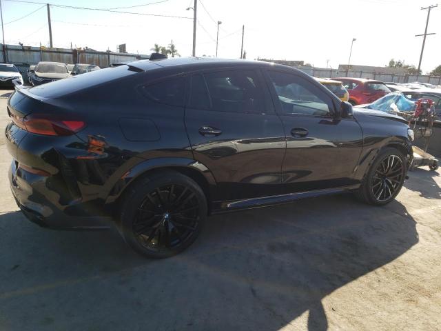 5UXCY4C03M9D93147 - 2021 BMW X6 SDRIVE 40I BLACK photo 3