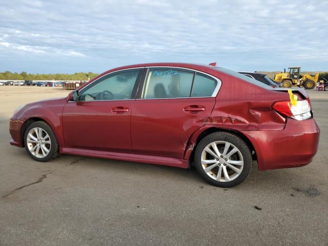 4S3BMBC67E3032863 - 2014 SUBARU LEGACY 2.5I PREMIUM RED photo 2