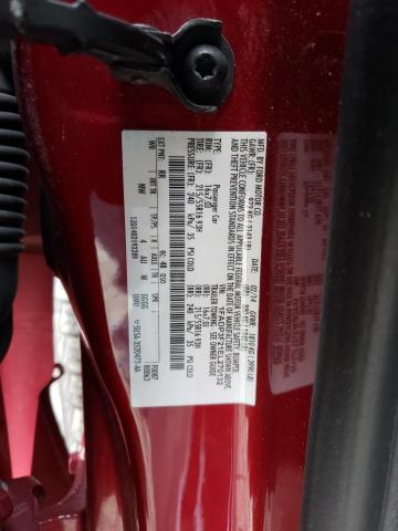 1FADP3F21EL270132 - 2014 FORD FOCUS SE RED photo 12