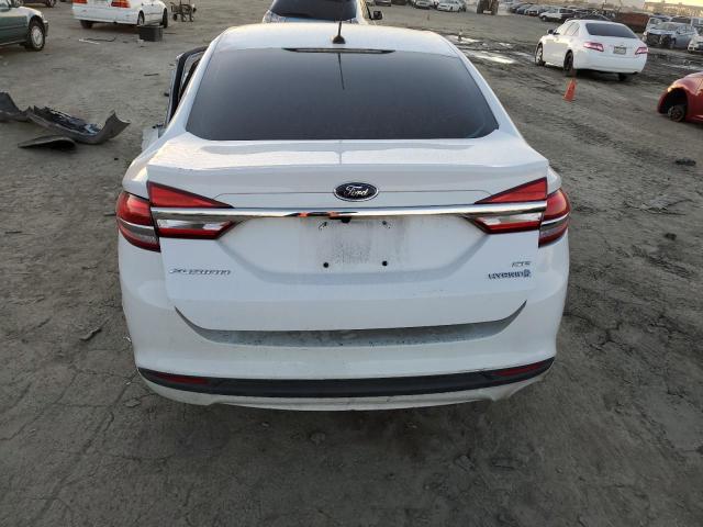 3FA6P0LU1HR209236 - 2017 FORD FUSION SE HYBRID WHITE photo 6