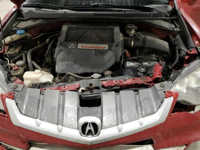 5J8TB18288A008082 - 2008 ACURA RDX RED photo 12