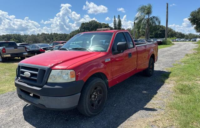 1FTRF12W47KB40354 - 2007 FORD F150 RED photo 2