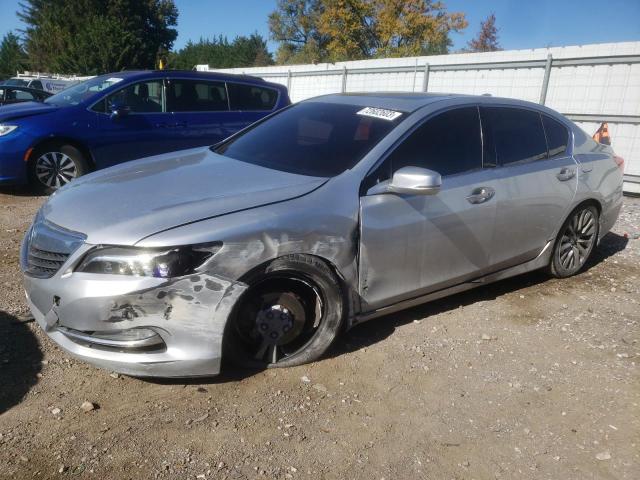 JH4KC1F93EC005936 - 2014 ACURA RLX ADVANCE SILVER photo 1