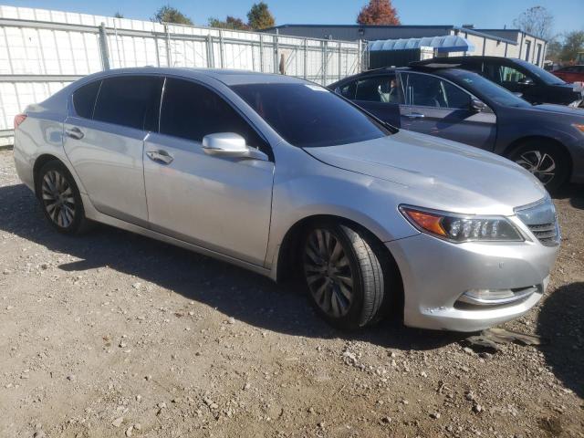 JH4KC1F93EC005936 - 2014 ACURA RLX ADVANCE SILVER photo 4