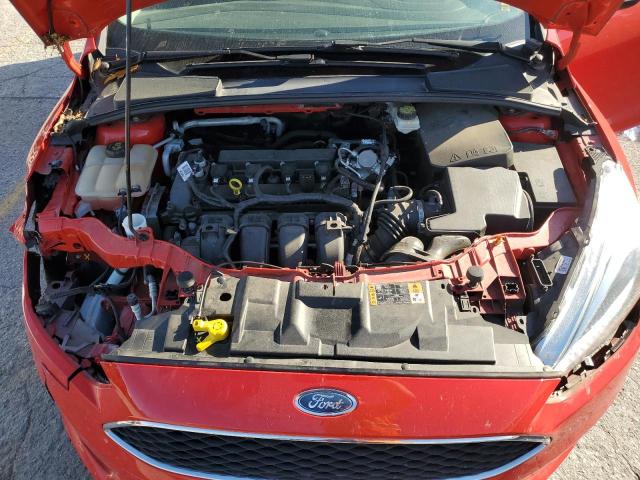 1FADP3K23HL278503 - 2017 FORD FOCUS SE RED photo 11