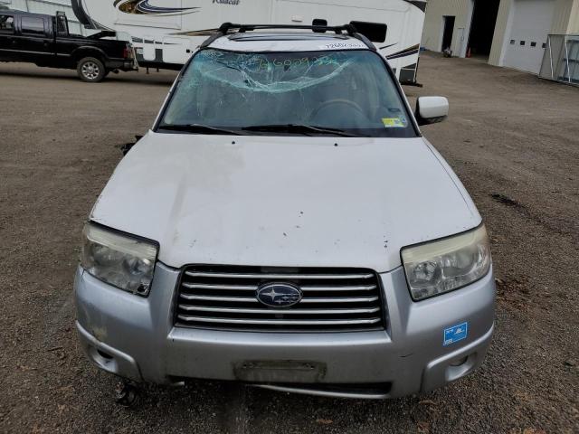 JF1SG67667H723550 - 2007 SUBARU FORESTER 2.5X LL BEAN WHITE photo 5