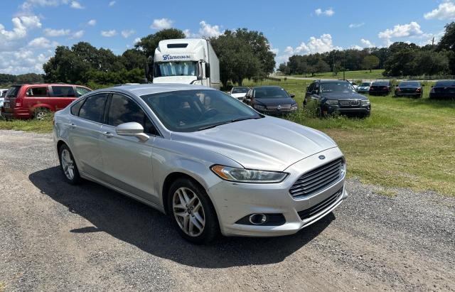 3FA6P0HDXER214049 - 2014 FORD FUSION SE SILVER photo 1