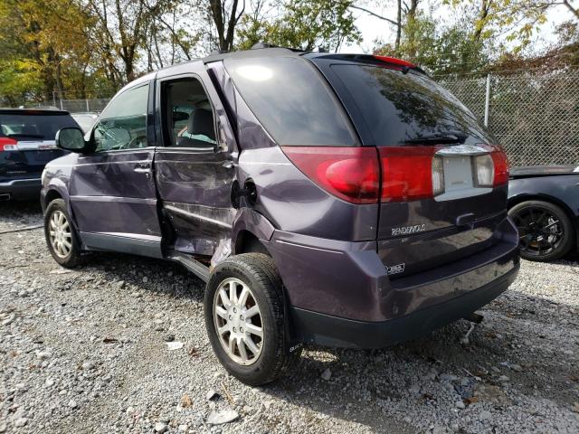 3G5DA03L27S576431 - 2007 BUICK RENDEZVOUS CX PURPLE photo 2